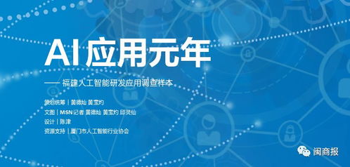 AI應用元年，福建人工智能基礎軟件開發與應用調查樣本